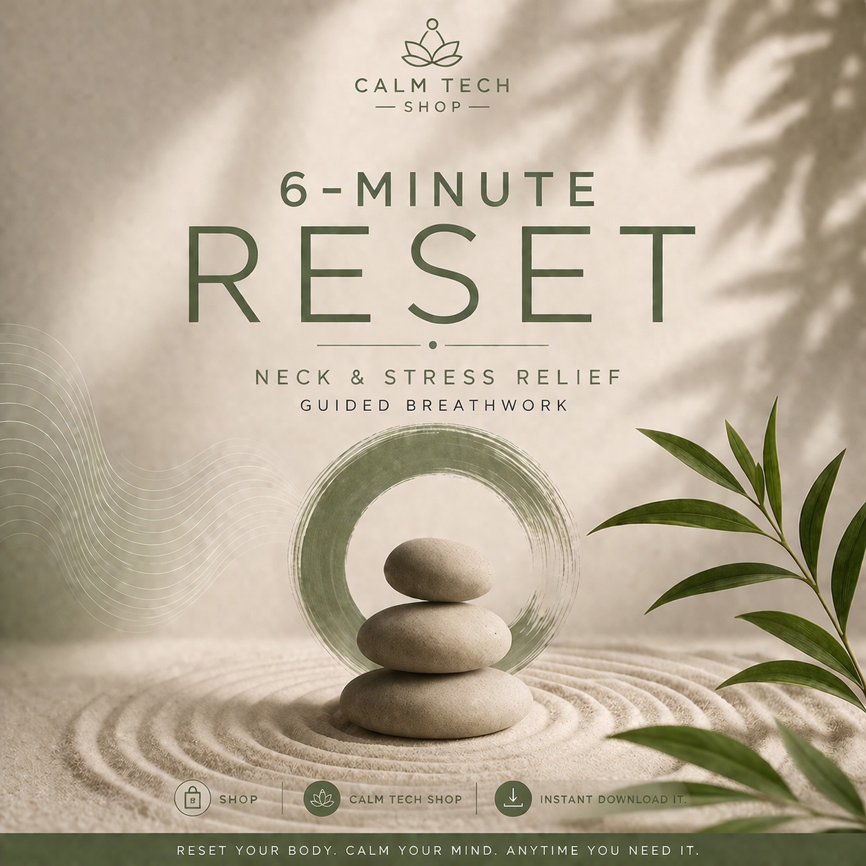 6-Minute Neck & Stress Reset with Guided Breathwork